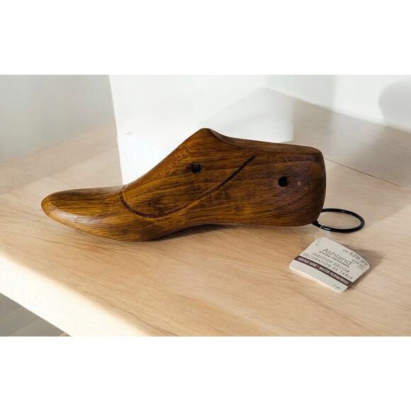 NEW Wood Vintage Style Ashland Tabletop Wall Décor Cobblers Shoe Mold Stretcher - Picture 4 of 6